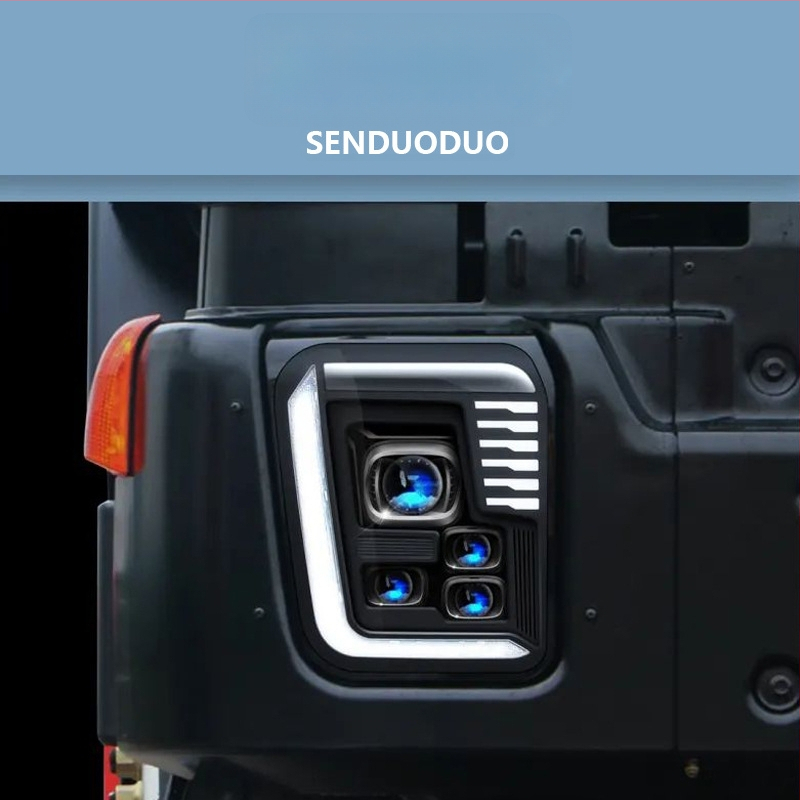 Huafuxing LED κεφαλή προβολέα – Js μοντέλο, 80W, 24V, καθολική συμβατότητα