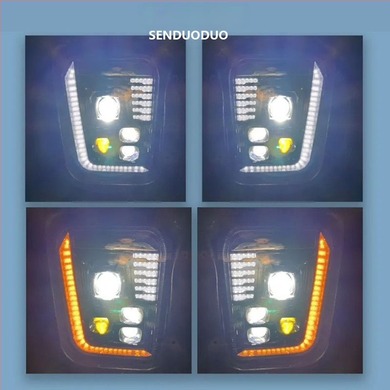 Huafuxing LED κεφαλή προβολέα – Js μοντέλο, 80W, 24V, καθολική συμβατότητα