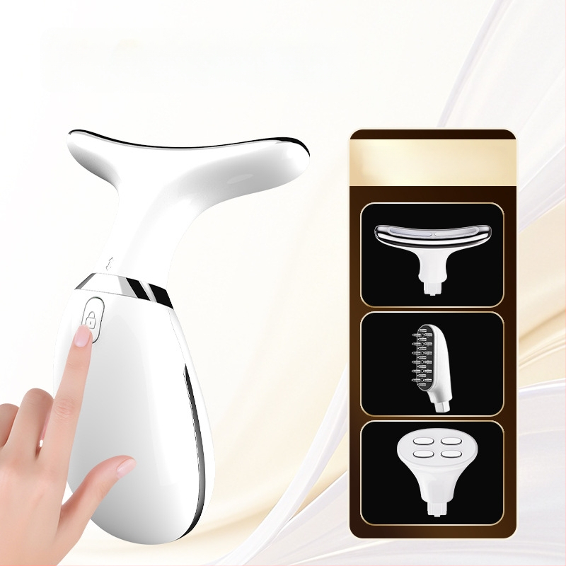 Dicai MR10 Συσκευή Ομορφιάς Λαιμού: ανύψωση και σύσφιξη, μείωση ρυτίδων, ανάπλαση δέρματος · μασάζ τριών σε ένα με φως φωτονικής τεχνολογίας και λειτουργία ματιών