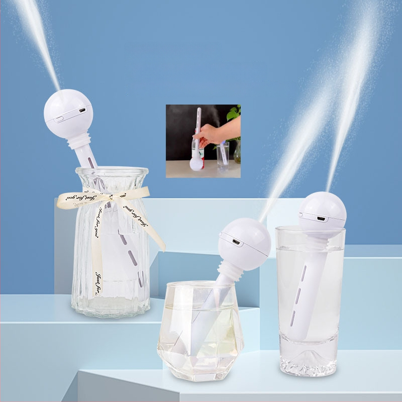 Φορτιζόμενος υγραντήρας, φορητός, διπλής χρήσης για αυτοκίνητο και σπίτι, κρύος ψεκασμός, 3ος τρόπος λειτουργίας