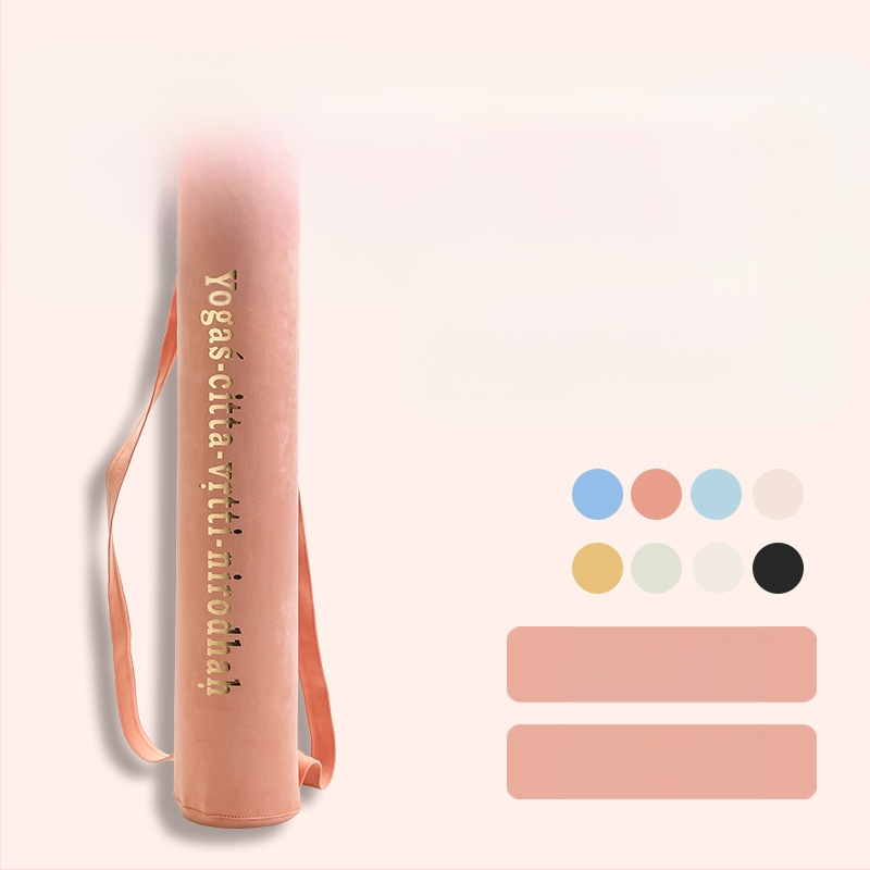 Rucsac pentru depozitarea saltelei de yoga — material suede, ultra-ușor, curea de umăr curbată, potrivit pentru yoga