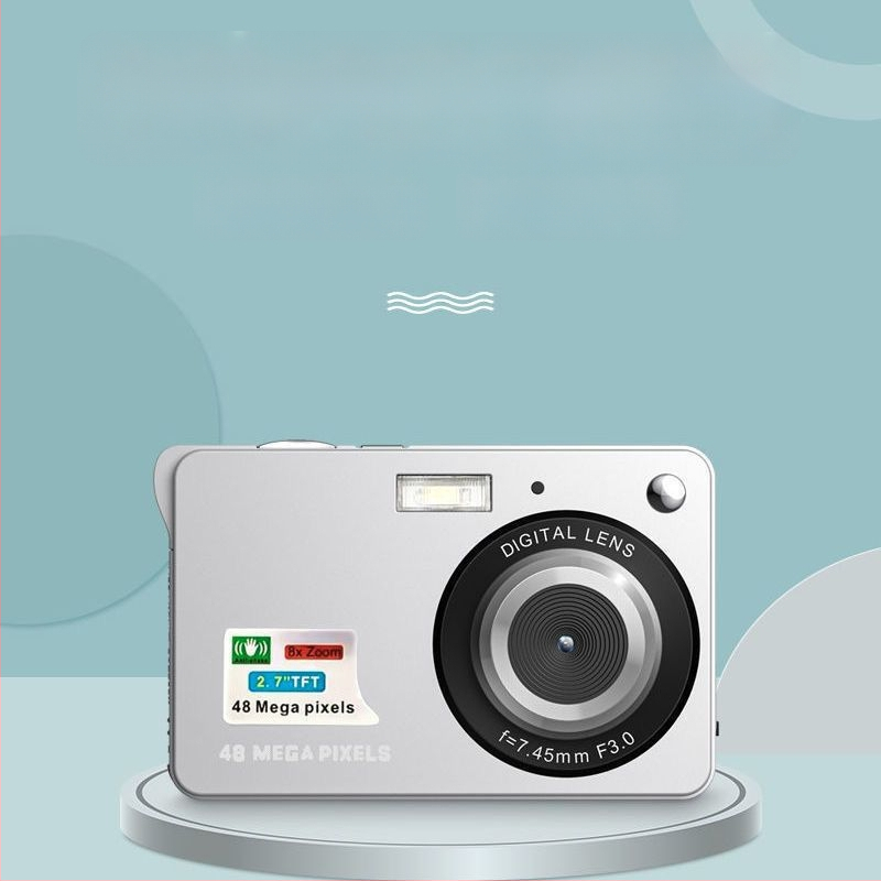 Rong Lai P20 CCD skaitmeninė kamera: 48 MP jutiklis, 8x optinis priartinimas, integruota kamera, optinė vaizdo stabilizacija