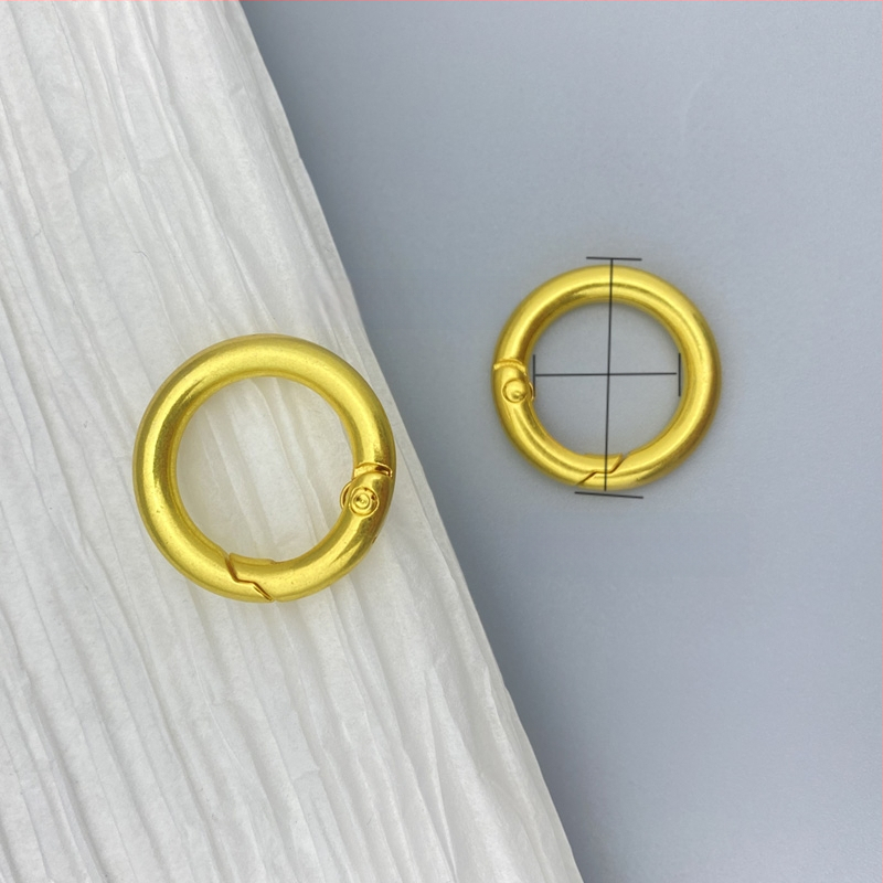 Σετ εξαρτημάτων μετατροπής για Messenger τσάντα: δαχτυλίδι, ανοιχτό δαχτυλίδι, ελατήριος δαχτυλίδι, μεταλλικό κούμπωμα για τσάντα ώμου