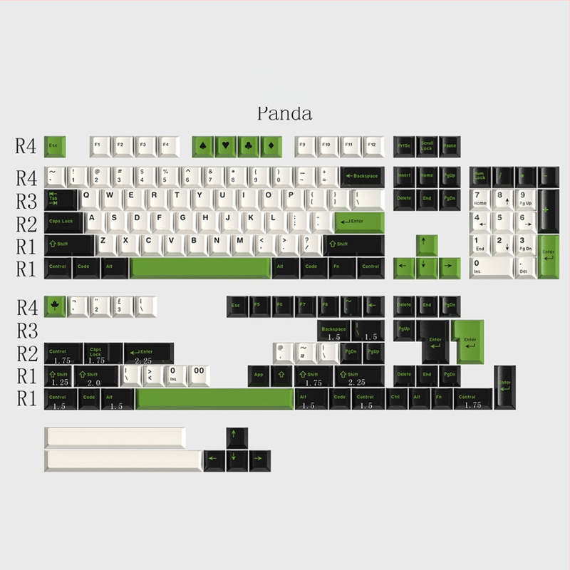 GMK 163 капачета за механична клавиатура, универсална съвместимост, ABS материал, кръстовиден стержен, поддръжка на персонализация