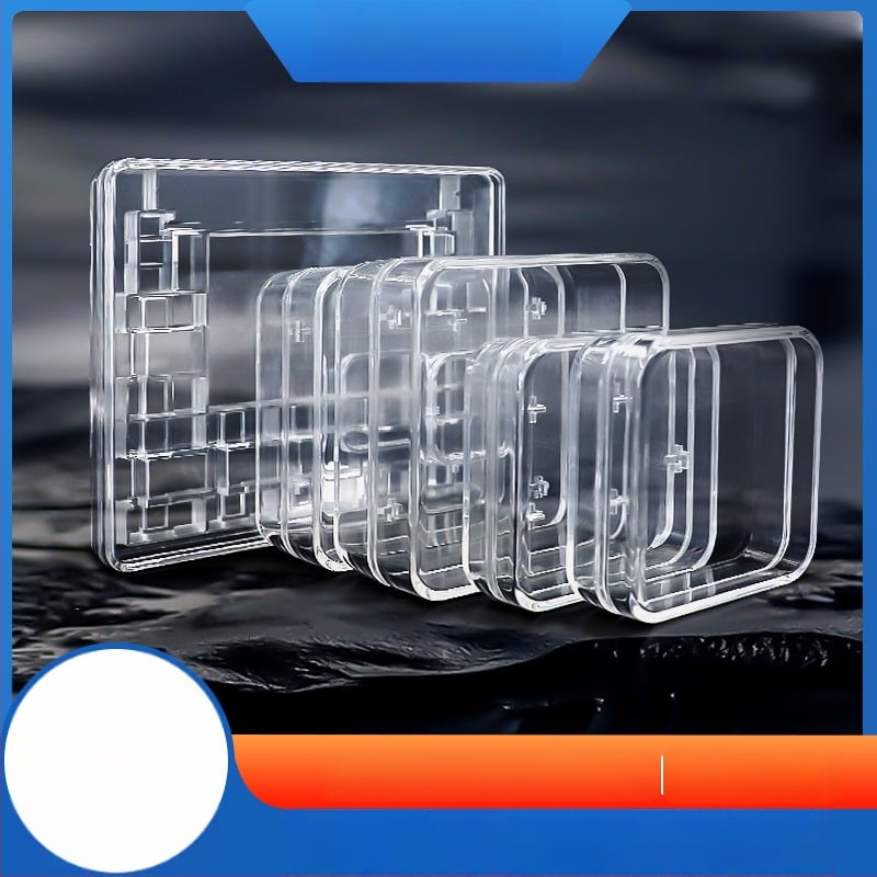 Тестер за клавишни превключватели на клавиатура с прозрачен PC материал, механичен вал със зелена ос, 4+ поддържани устройства и персонализирана кутия за клавишни капачки