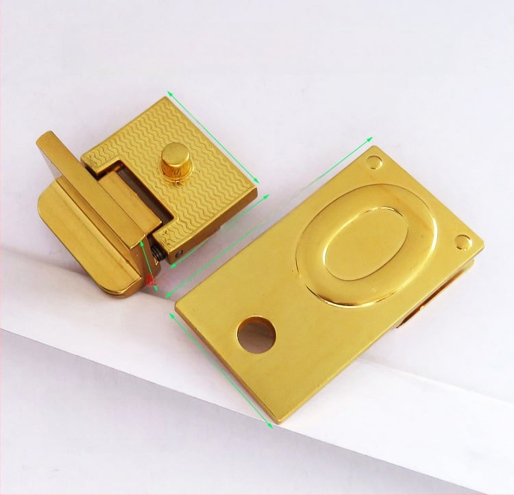 Shrimp button μεταλλικός εξοπλισμός για τσάντες – κλειδαριά με στροφή, μακρύ δαχτυλίδι για ιμάντα, για δερμάτινες τσάντες