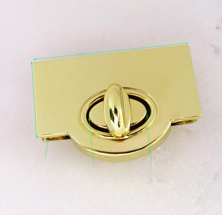 Shrimp button μεταλλικός εξοπλισμός για τσάντες – κλειδαριά με στροφή, μακρύ δαχτυλίδι για ιμάντα, για δερμάτινες τσάντες