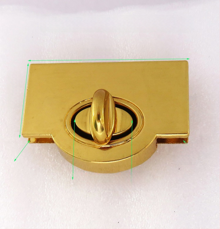 Shrimp button μεταλλικός εξοπλισμός για τσάντες – κλειδαριά με στροφή, μακρύ δαχτυλίδι για ιμάντα, για δερμάτινες τσάντες