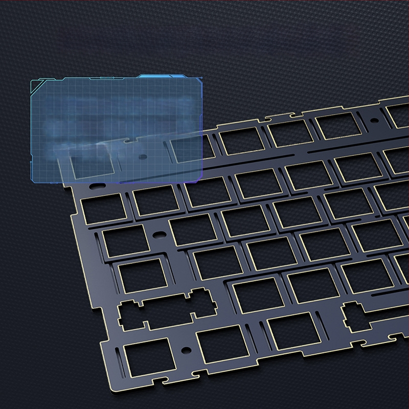 Ak980 V2 механизмална клавиатура, 98 клавиша, три режима на свързване, 10000mAh батерия, свързва се с до 3 устройства