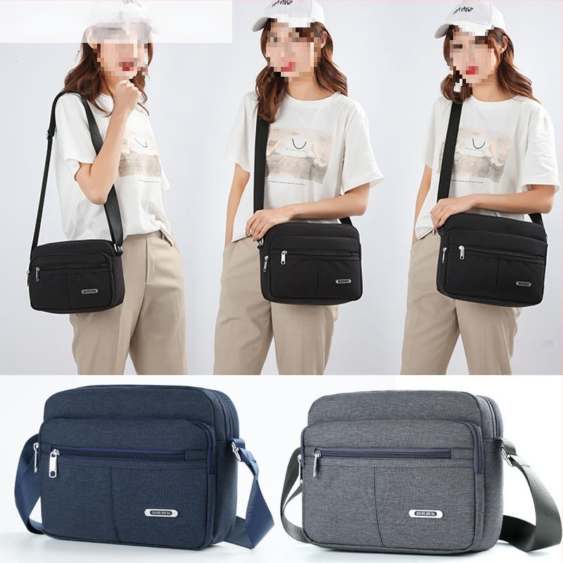 Férfi PU válltáska — vízálló, Oxford béléssel, szabadidős utazásokhoz, nyár 2024