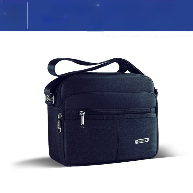 Férfi PU válltáska — vízálló, Oxford béléssel, szabadidős utazásokhoz, nyár 2024