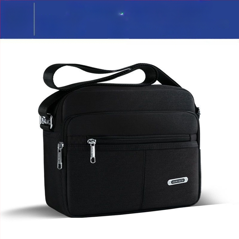 Férfi PU válltáska — vízálló, Oxford béléssel, szabadidős utazásokhoz, nyár 2024