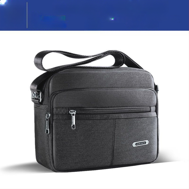 Férfi PU válltáska — vízálló, Oxford béléssel, szabadidős utazásokhoz, nyár 2024