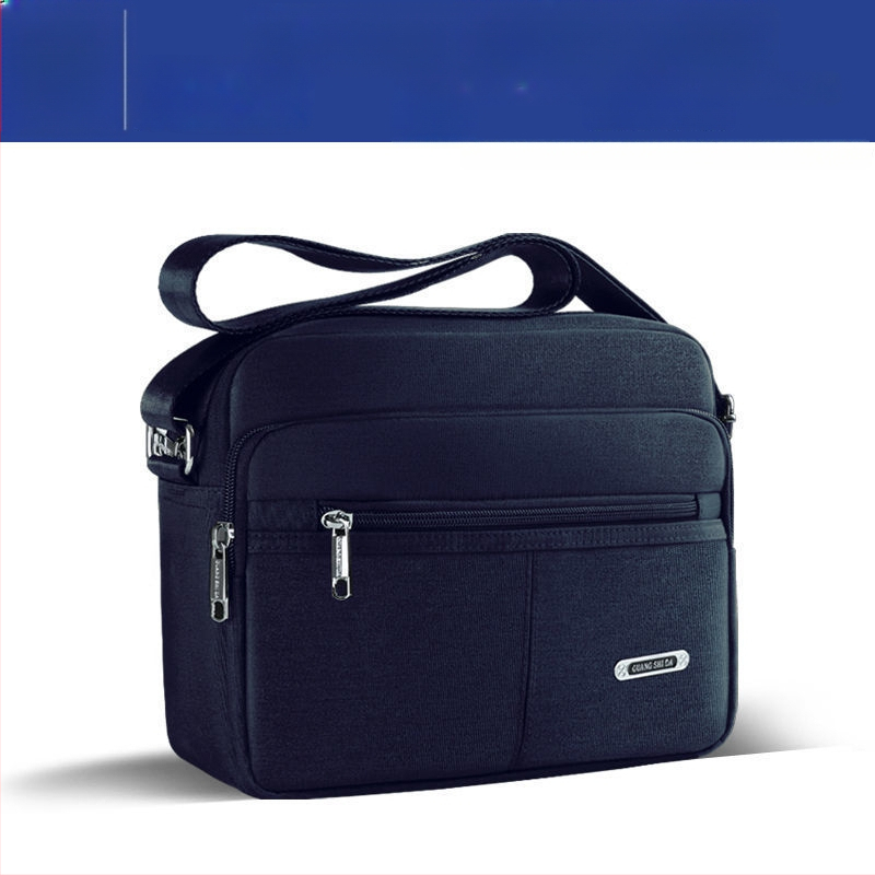 Férfi PU válltáska — vízálló, Oxford béléssel, szabadidős utazásokhoz, nyár 2024