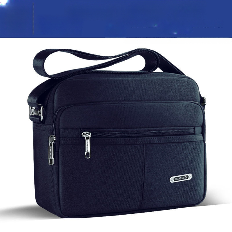 Férfi PU válltáska — vízálló, Oxford béléssel, szabadidős utazásokhoz, nyár 2024