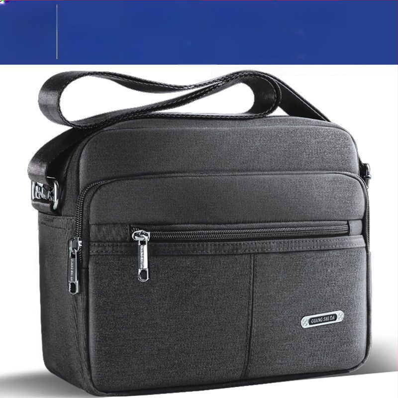 Férfi PU válltáska — vízálló, Oxford béléssel, szabadidős utazásokhoz, nyár 2024