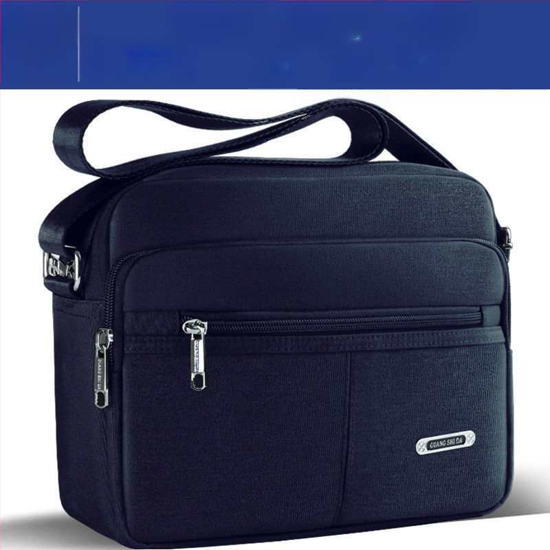 Férfi PU válltáska — vízálló, Oxford béléssel, szabadidős utazásokhoz, nyár 2024