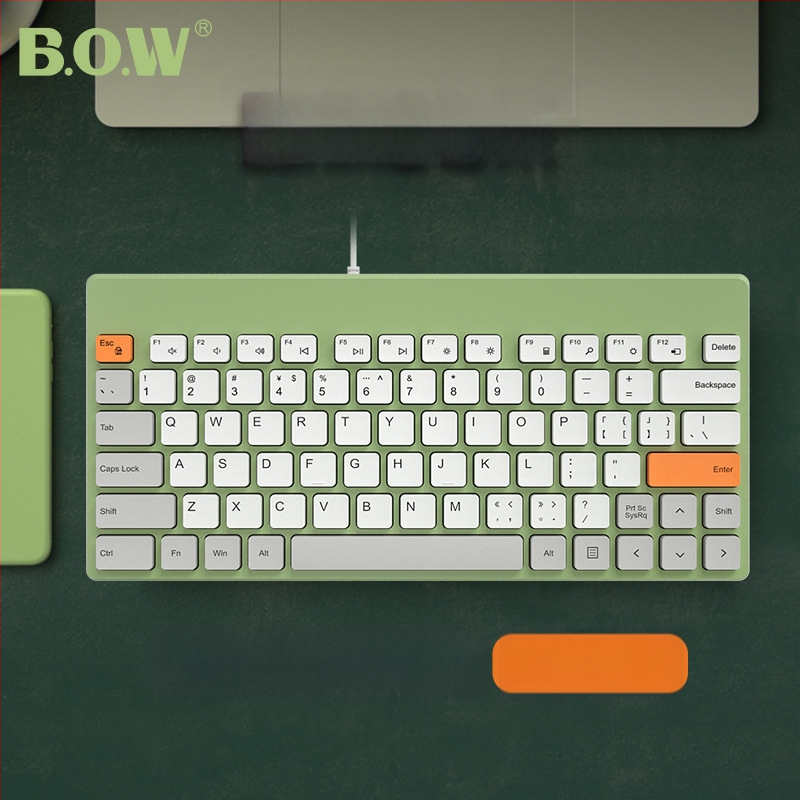 Клавиатура и мишка с кабел, 68 клавиши, USB, ABS корпус, кабел около 1,5 м, без подсветка