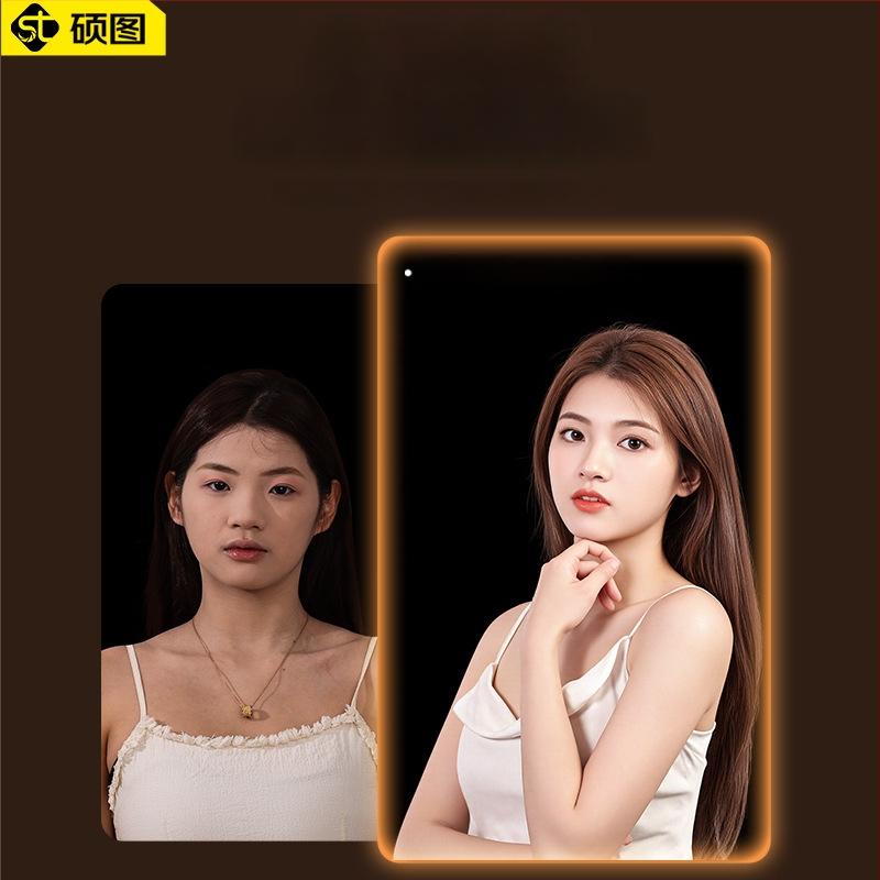 BD102 Lumină de umplere portabilă pentru smartphoneuri — LED 4W, 5V, Temperatură de culoare reglabilă 2500K–9900K, Model BD102, Pentru Live Streaming și Filmare