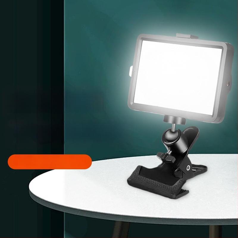 Lumină LED de fill pentru streaming live pe telefon, utilizare pe birou, 15W, 10V, temperaturi de culoare variabile, model 000159, Love Rain Spirit