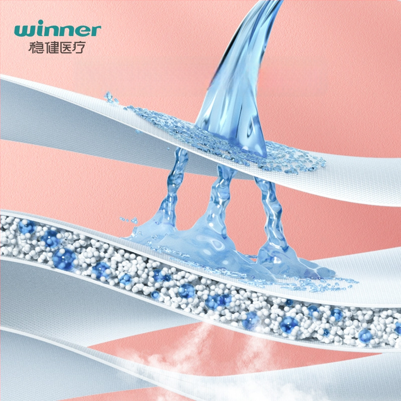 Medicinska njega jastučić | pamuk, prozračan | dnevna i noćna uporaba | rok trajanja 3 godine | Marka: Winner/steady | Odobrenje: Hubei 20162142268