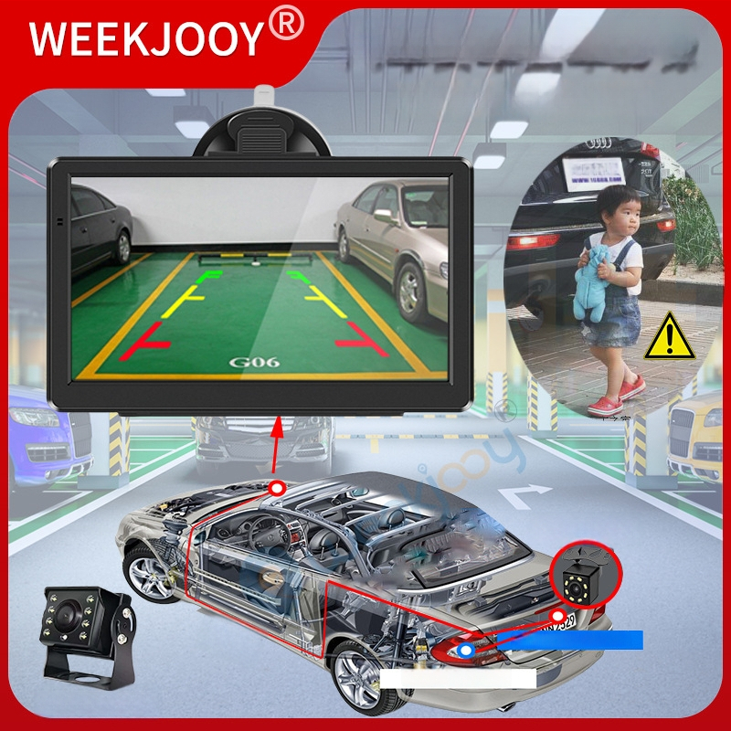 Navigator GPS All-in-One pentru mașină și camion, hărți Kailide offline, input prin scriere, navigare vocală, hartă 3D, WinCE OS