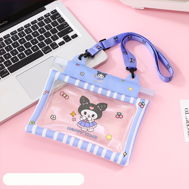 Vodootporna pasna vrećica za telefon s zračnom komorom i trostruko zatvorenim skladištem zraka PVC materijal, veliki kapacitet; pogodna za plivanje, ronjenje, rafting i putovanja.