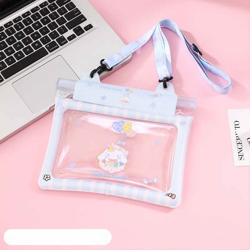 Vodootporna pasna vrećica za telefon s zračnom komorom i trostruko zatvorenim skladištem zraka PVC materijal, veliki kapacitet; pogodna za plivanje, ronjenje, rafting i putovanja.