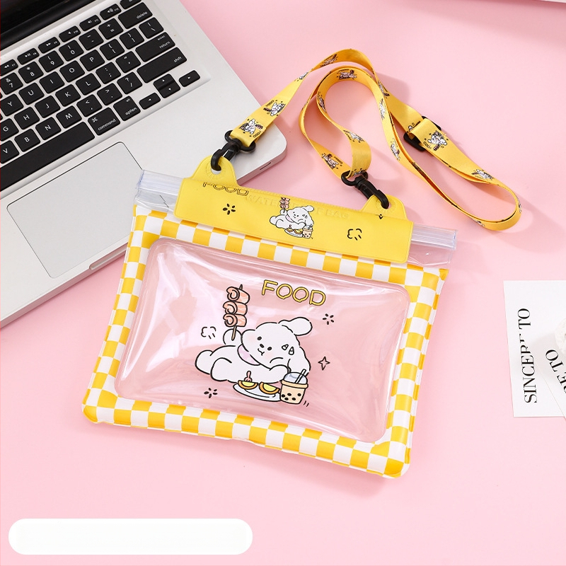 Vodootporna pasna vrećica za telefon s zračnom komorom i trostruko zatvorenim skladištem zraka PVC materijal, veliki kapacitet; pogodna za plivanje, ronjenje, rafting i putovanja.