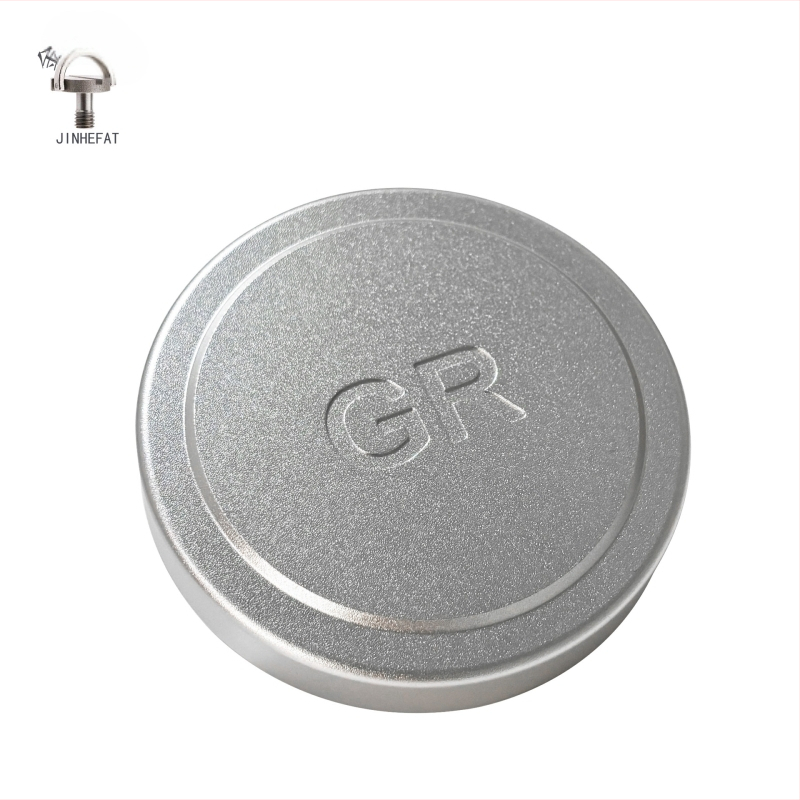 Ricoh GR objektyvo gaubtas, aliuminio lydinys, spaudimo tipo dulkių dangtelis, 58 mm bajonetas, GR2/GR3/GR3X/GR4