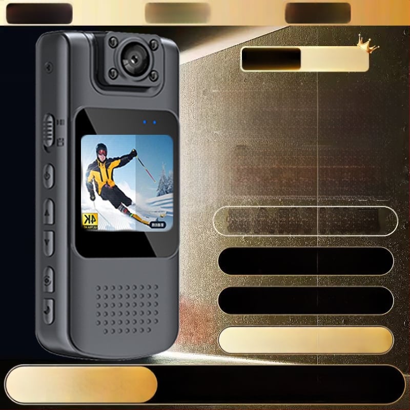 Pārvietojams videorekordieris ar Wi-Fi, 8K izšķirtspēja, tiešraides priekšskatījums un ieraksts