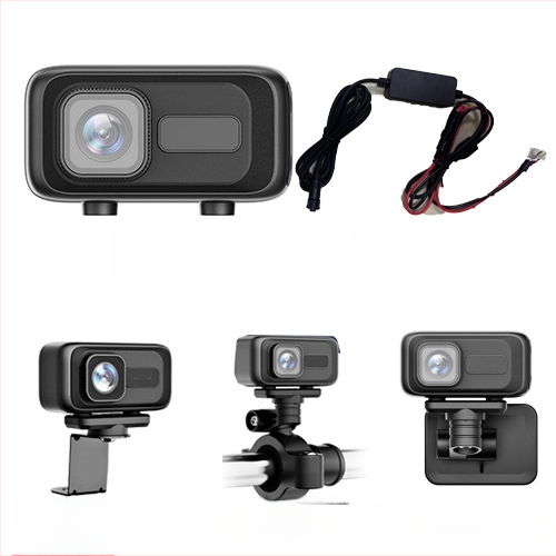 MT100 Motociklo ir elektrinio transporto priemonės įrašymo įrenginys, HD atsparus vandeniui kamera, 140° matymo kampas, 0.8 MP, SD kortelė iki 64GB, WiFi tiesiogiai į mobilųjį telefoną