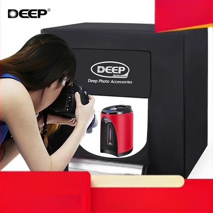 Fotokit Dep, modelis DEEP60*60*60, LED softbox apšvietimas studijai, sertifikatas BSTDG1601675631EC-1