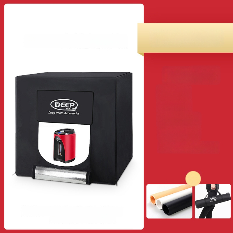 Fotokit Dep, modelis DEEP60*60*60, LED softbox apšvietimas studijai, sertifikatas BSTDG1601675631EC-1