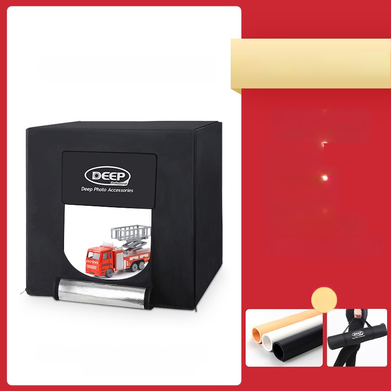 Fotokit Dep, modelis DEEP60*60*60, LED softbox apšvietimas studijai, sertifikatas BSTDG1601675631EC-1