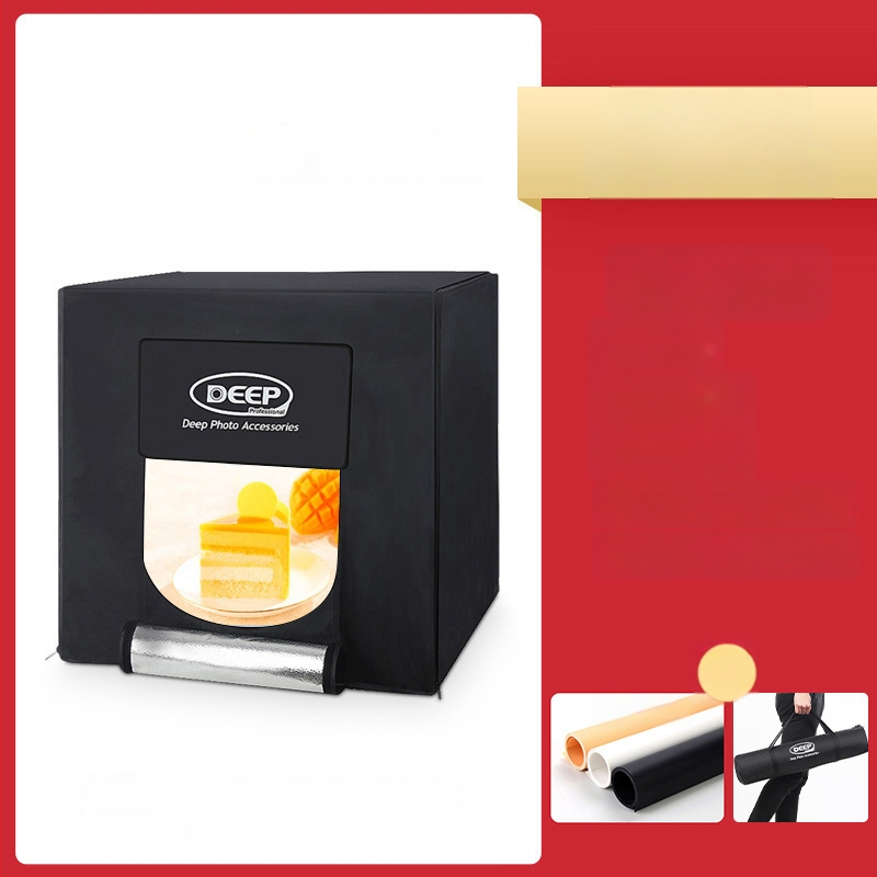 Fotokit Dep, modelis DEEP60*60*60, LED softbox apšvietimas studijai, sertifikatas BSTDG1601675631EC-1