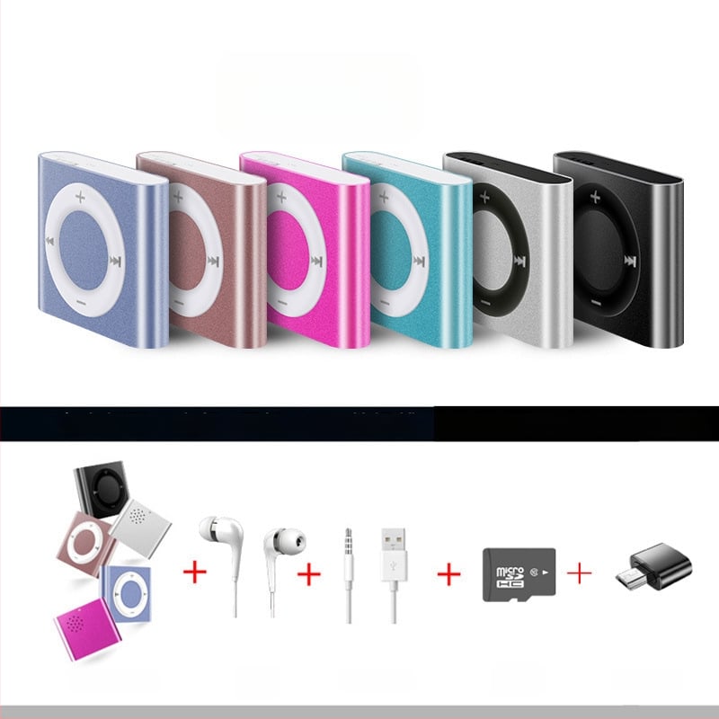 Portatīvais MP3 mūzikas atskaņotājs skolai un angļu klausīšanai