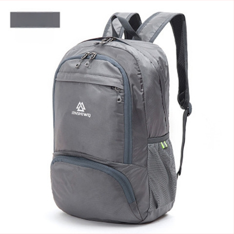 Pārgājienu mugursoma 25L, salokāma, ultra viegla, neilons, ūdensnecaurlaidīga, universāla