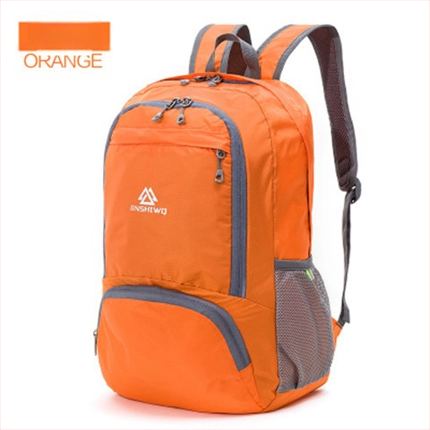 Pārgājienu mugursoma 25L, salokāma, ultra viegla, neilons, ūdensnecaurlaidīga, universāla