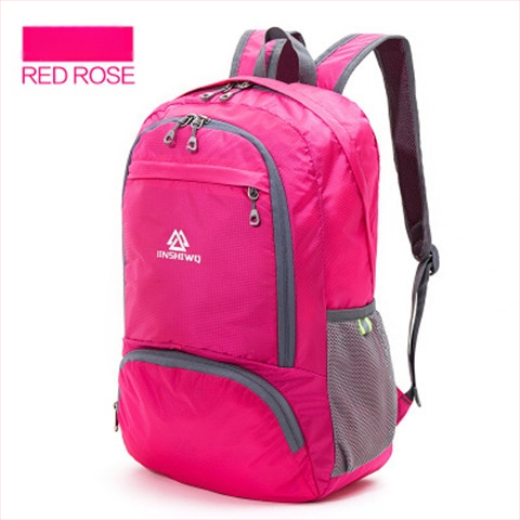 Pārgājienu mugursoma 25L, salokāma, ultra viegla, neilons, ūdensnecaurlaidīga, universāla