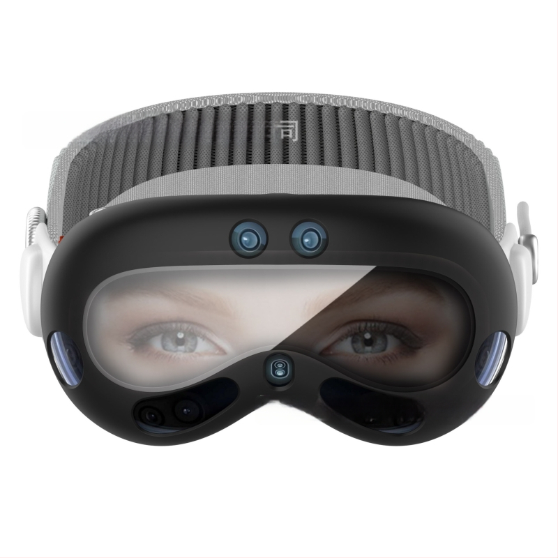 Защитен калъф за Apple Vision Pro – PC материал, Jin Taijia, съвместим с Apple, 63 g, включва OPP пакет