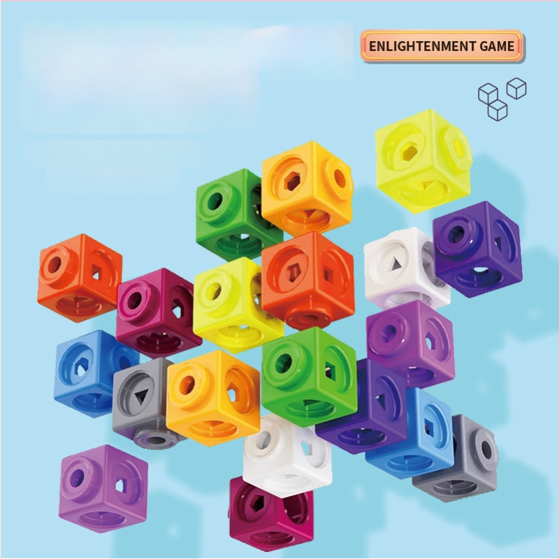 Švietimo skaitmeniniai statybiniai blokeliai ankstyvajai ugdymui – ABS plastikas, dideli blokeliai, 100–200 dalių, 4–6 metų vaikams, DIY surinkimas