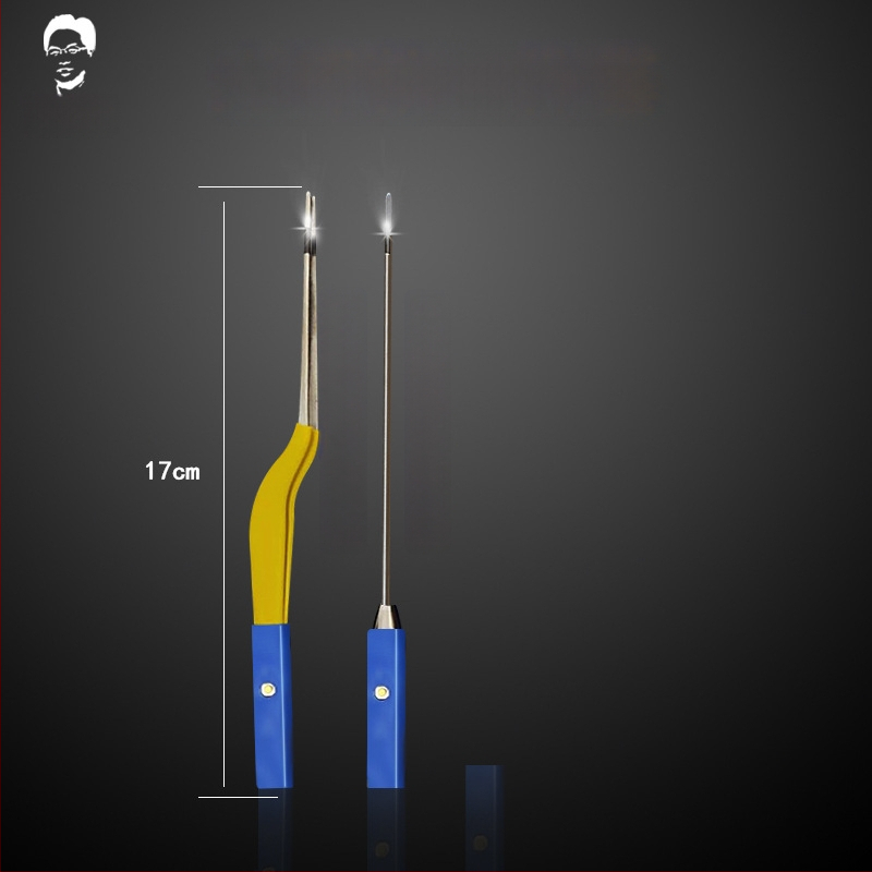 Achang Φωτεινό εργαλείο καθαρισμού αυτιών για παιδιά - Σιλικόνη με μαλακό άκρο, οπτικό παράθυρο, επαναφορτιζόμενο