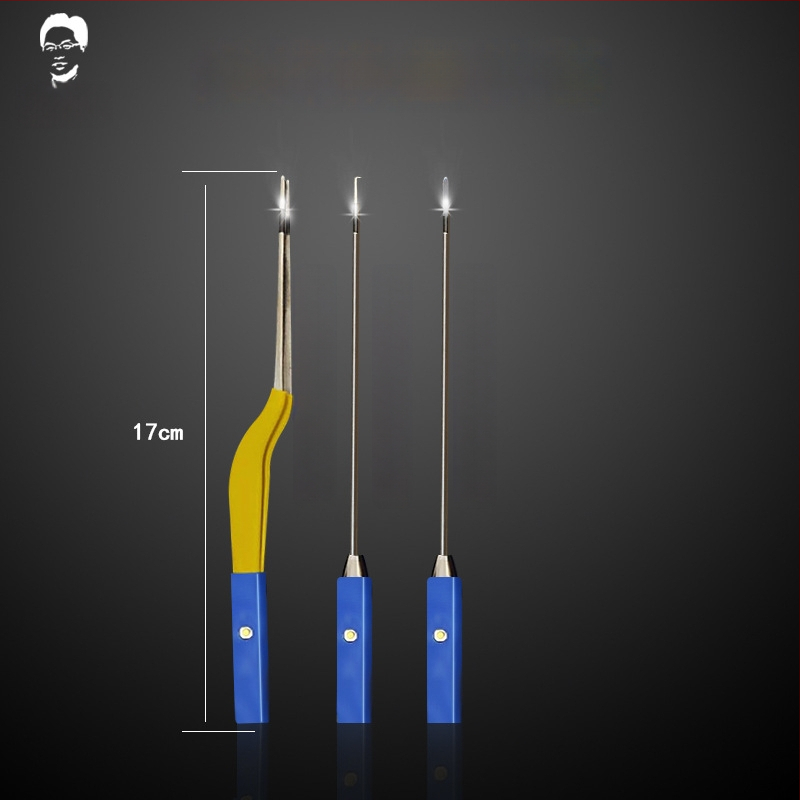 Achang Φωτεινό εργαλείο καθαρισμού αυτιών για παιδιά - Σιλικόνη με μαλακό άκρο, οπτικό παράθυρο, επαναφορτιζόμενο