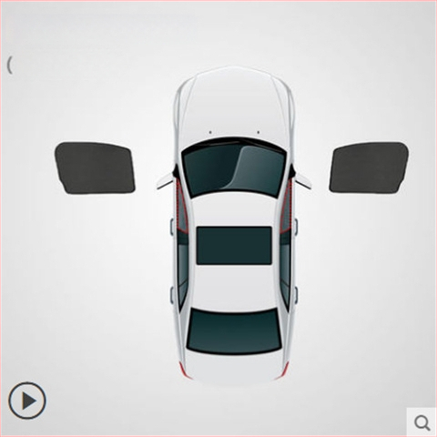 Jaluzea auto din plasă cu clips magnetic, izolație termică pentru geam lateral, montaj încastrat (Material: plasă; Modele aplicabile: acoperire vehicul dedicat; Model: vezi detalii)