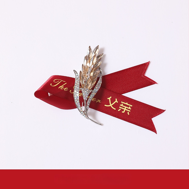 Chammit vestuvinis corsage rinkinys nuotai ir jaunikliui; medžiaga: kita; specifikacijos: 4213123; pamergoms, jaunikio palydovams, tėvams