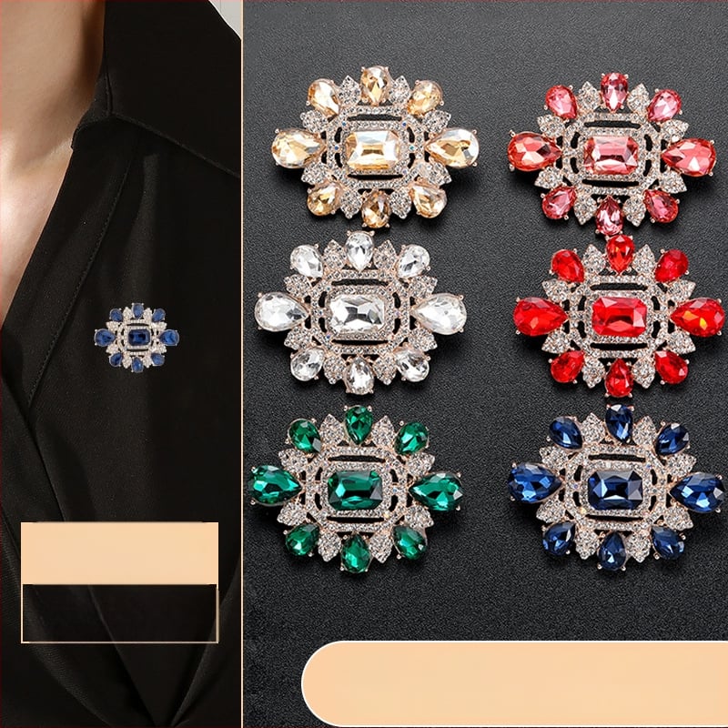 Κράμα ορθογώνια γεωμετρική καρφίτσα με ηλεκτροπλατιωμένο φινίρισμα, ρετρό στυλ αυλής, unisex.