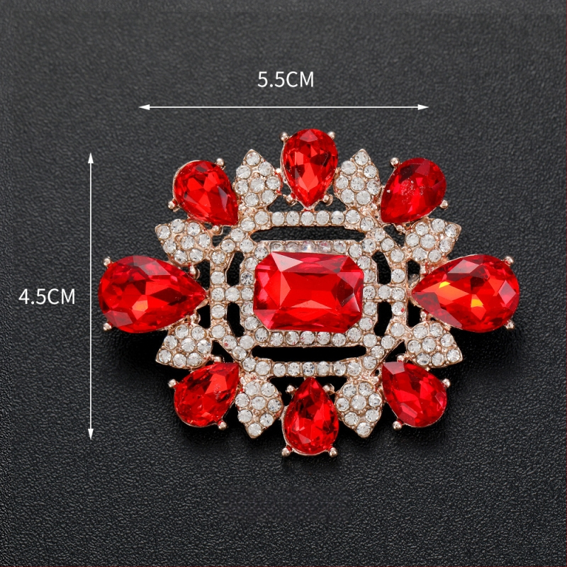 Κράμα ορθογώνια γεωμετρική καρφίτσα με ηλεκτροπλατιωμένο φινίρισμα, ρετρό στυλ αυλής, unisex.