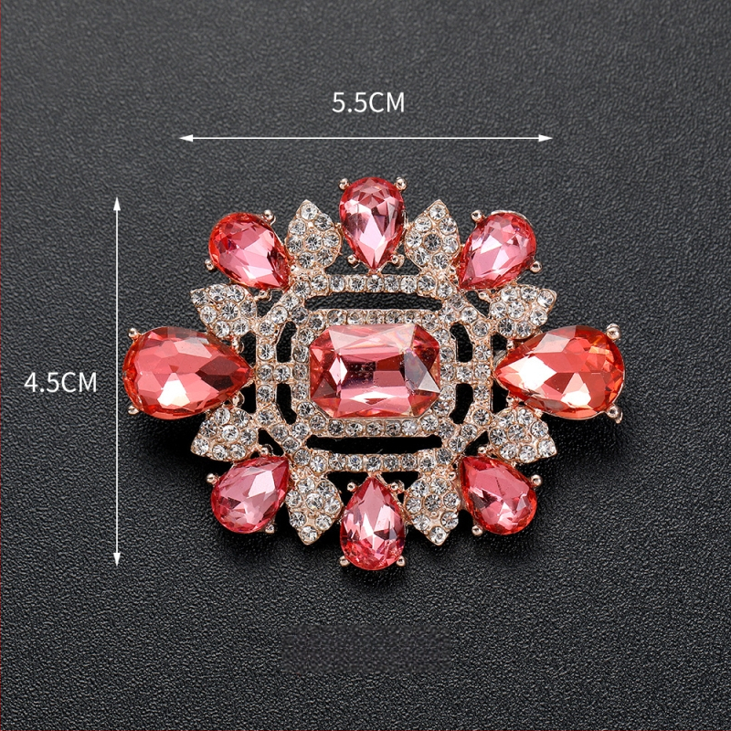 Κράμα ορθογώνια γεωμετρική καρφίτσα με ηλεκτροπλατιωμένο φινίρισμα, ρετρό στυλ αυλής, unisex.