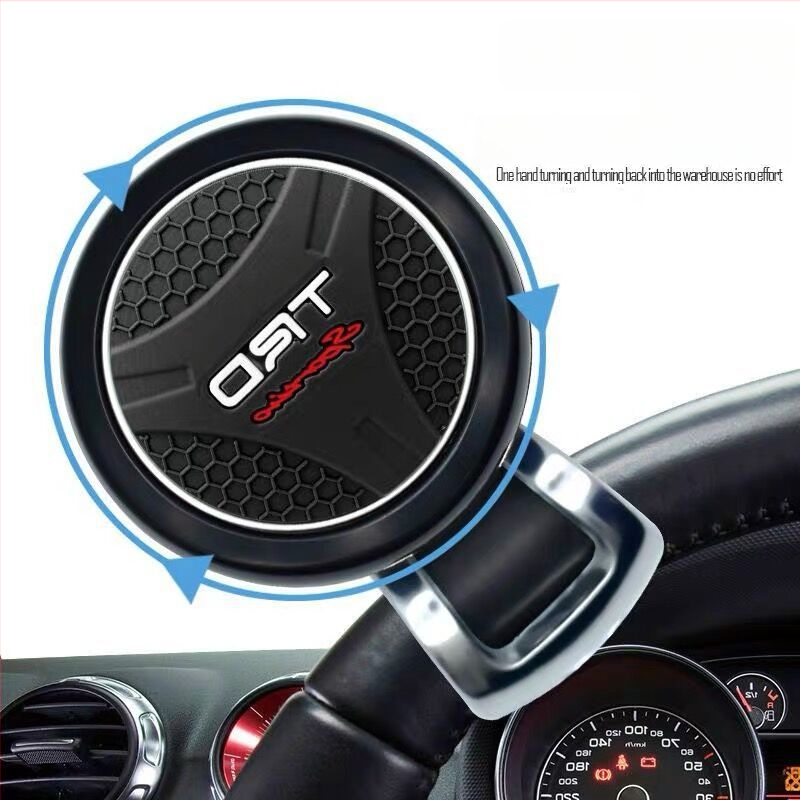 Universalus vairavimo rato pagalbinis įrenginys – HDELF, Silikonas + Metalas, Pritaikymas galimas, Suderinama su visais modeliais, Logotipo spausdinimas